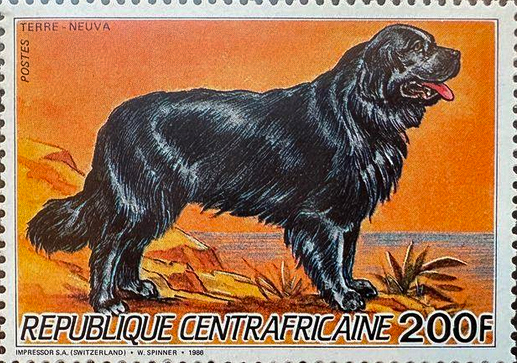 newf stamp central african republic